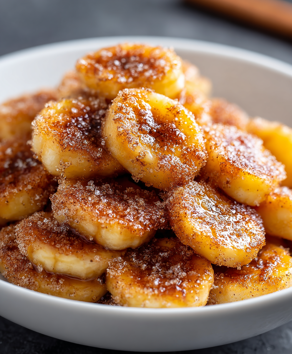Caramelized Cinnamon Bananas