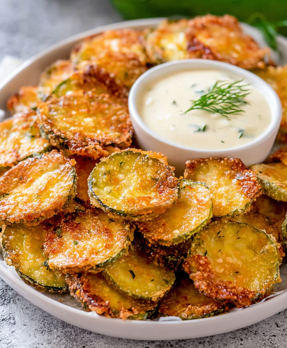 Cheesy Dill Pickle Crisps