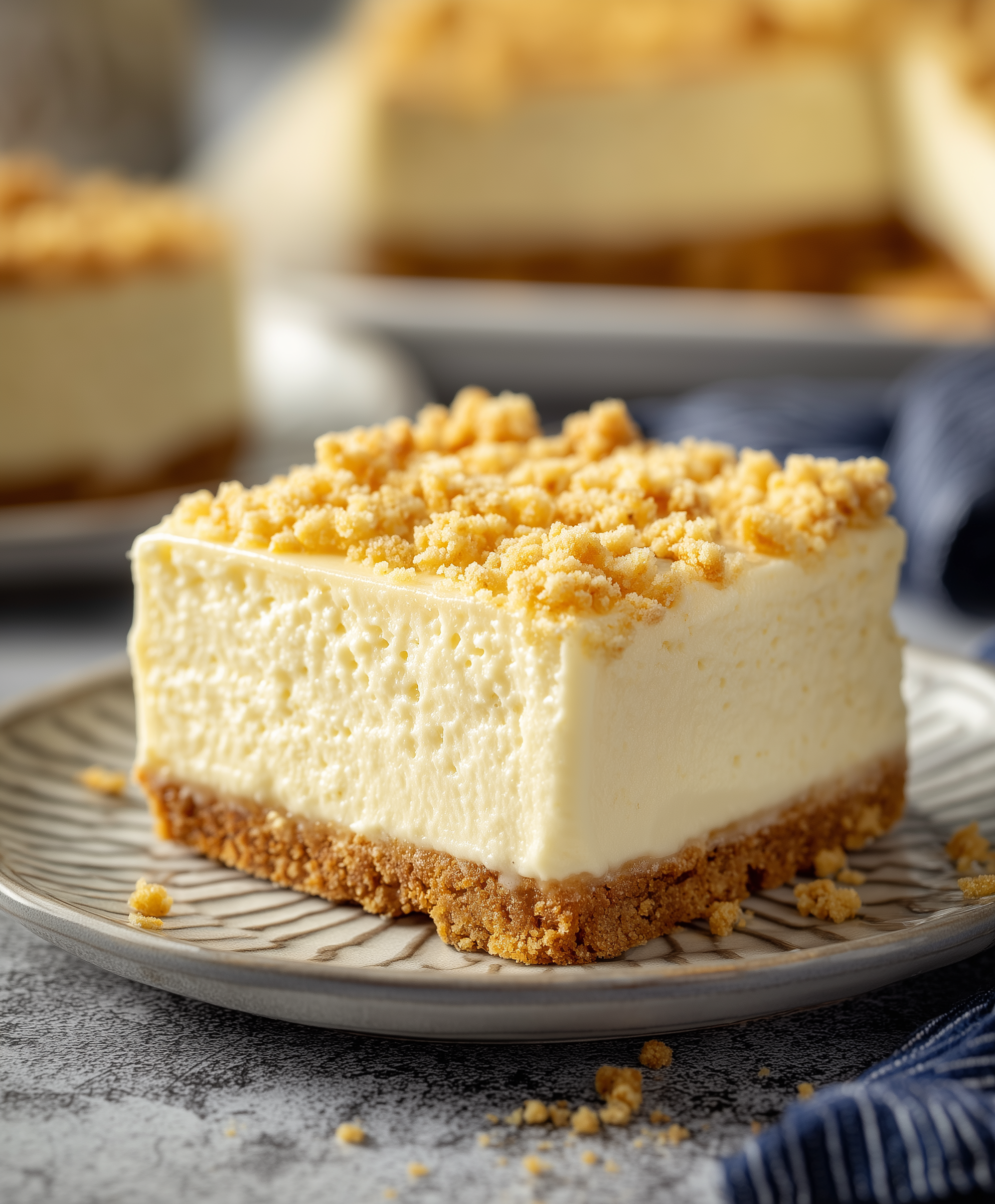 Classic Woolworth No-Bake Cheesecake Bars