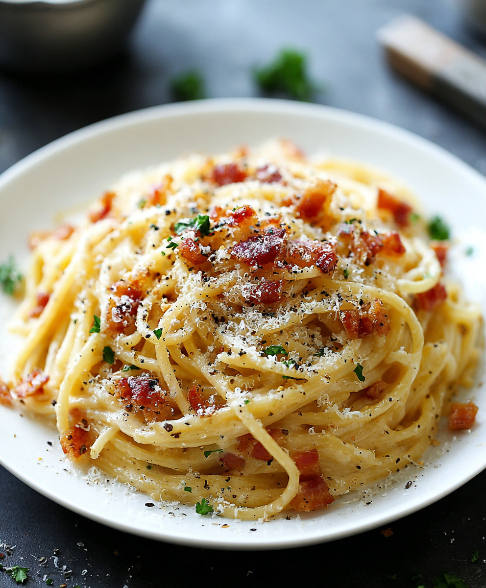 Classic Spaghetti Carbonara
