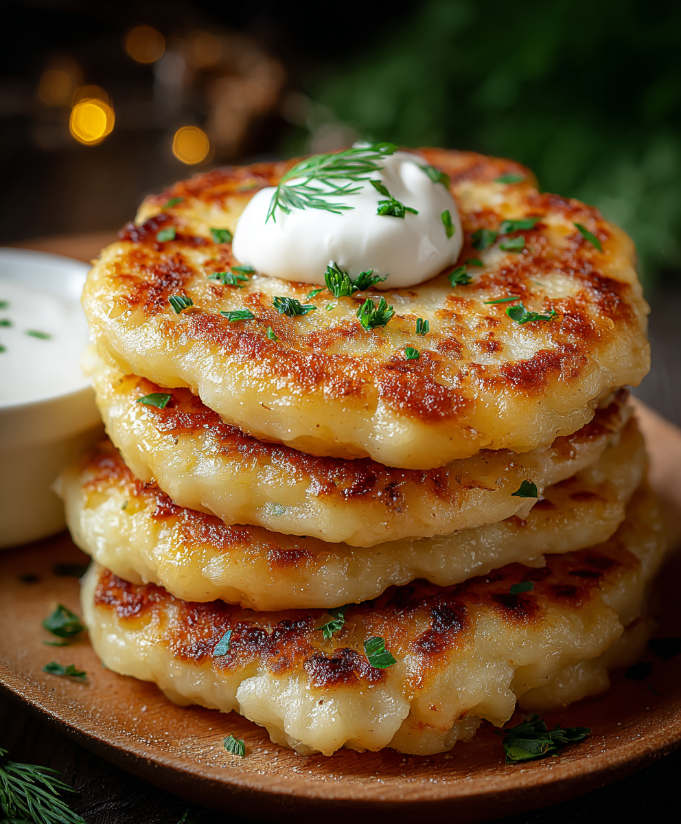 Crispy German Potato Pancakes