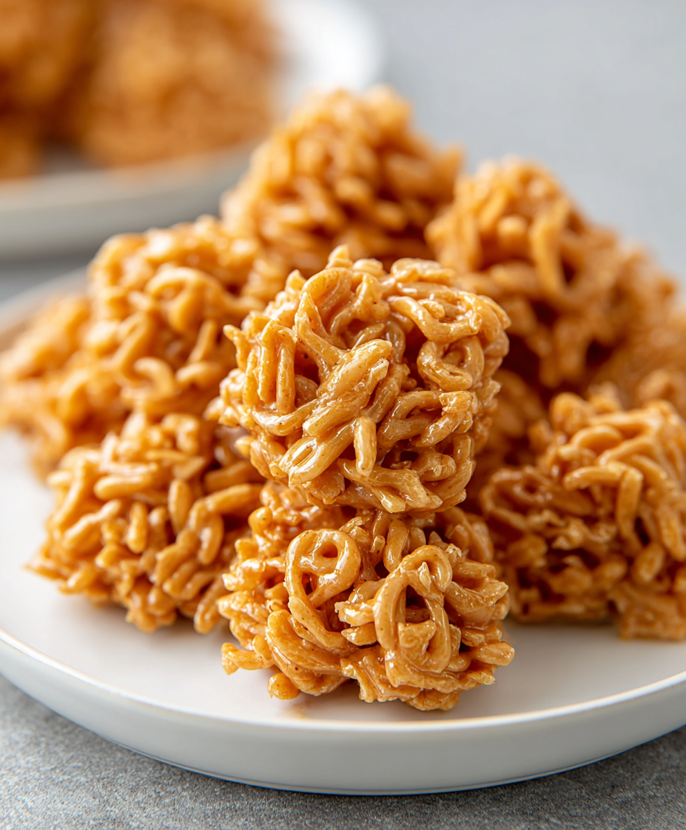 Easy No-Bake Peanut Butter Haystacks