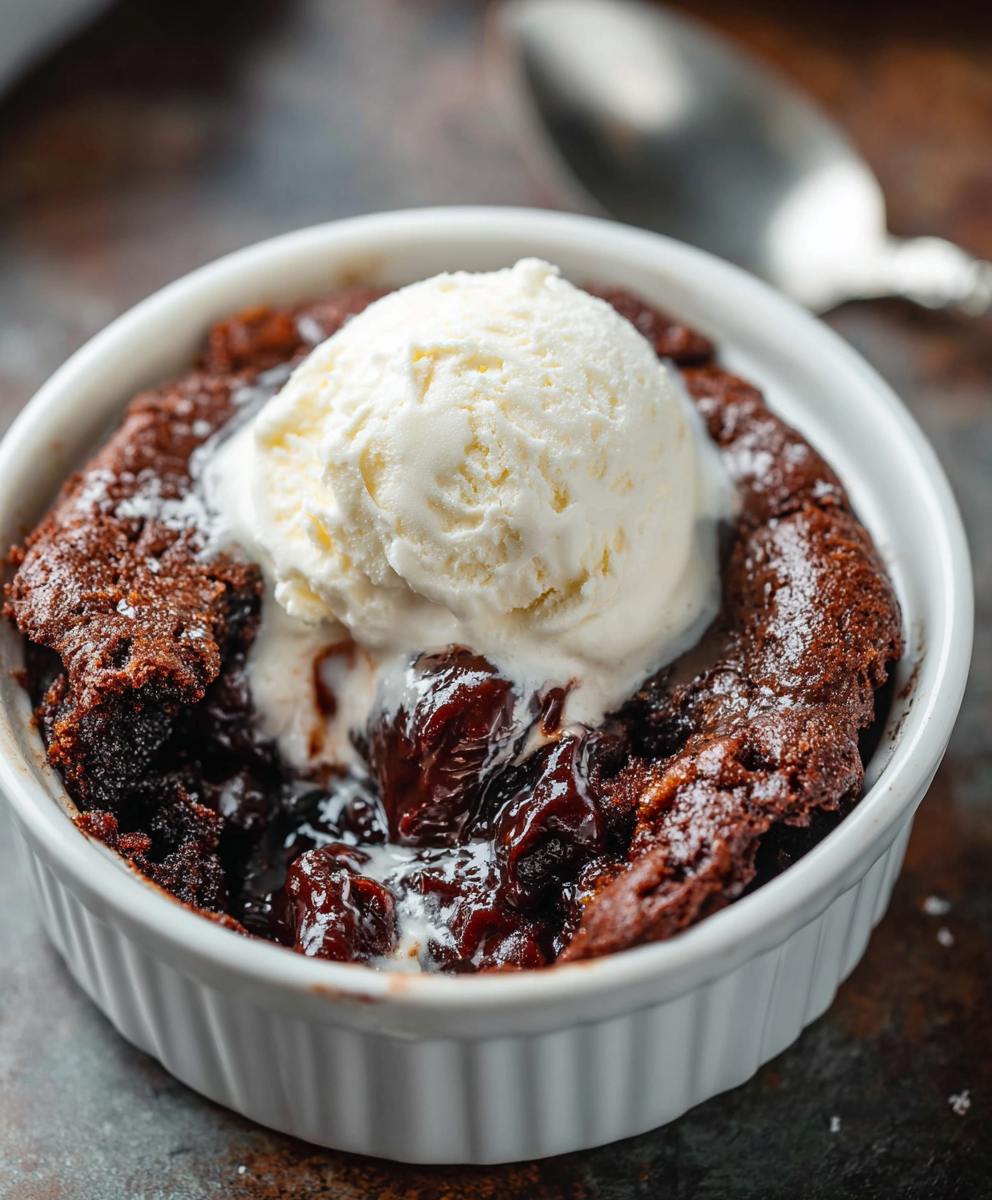 Gooey Southern Chocolate Cobbler
