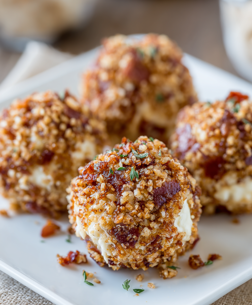 Mini Bacon Cheddar Cheese Bites