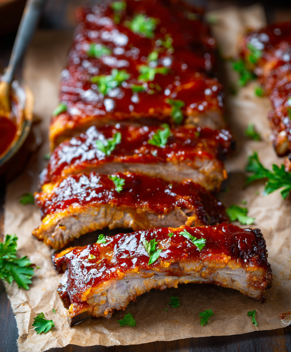 Slow Cooker BBQ Pork Ribs – MaryaneCuisine