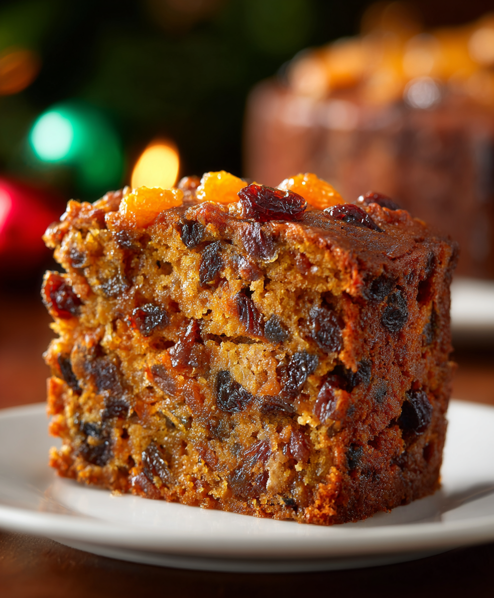 Spiced Moist Fruit Cake