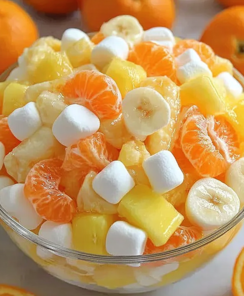 Sunny Citrus Marshmallow Fruit Salad