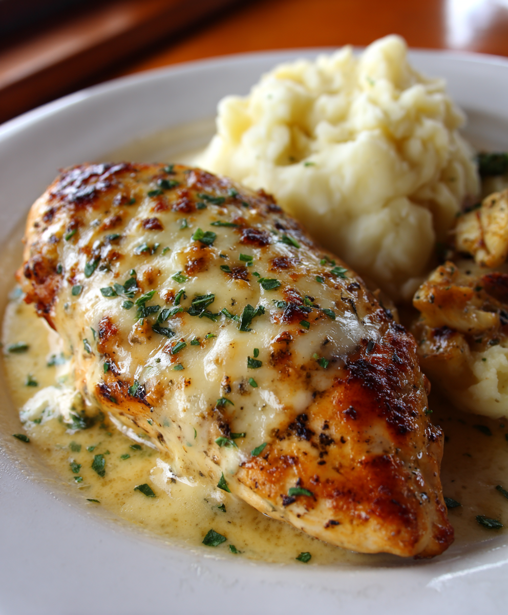 Texas Smothered Chicken With Mushrooms