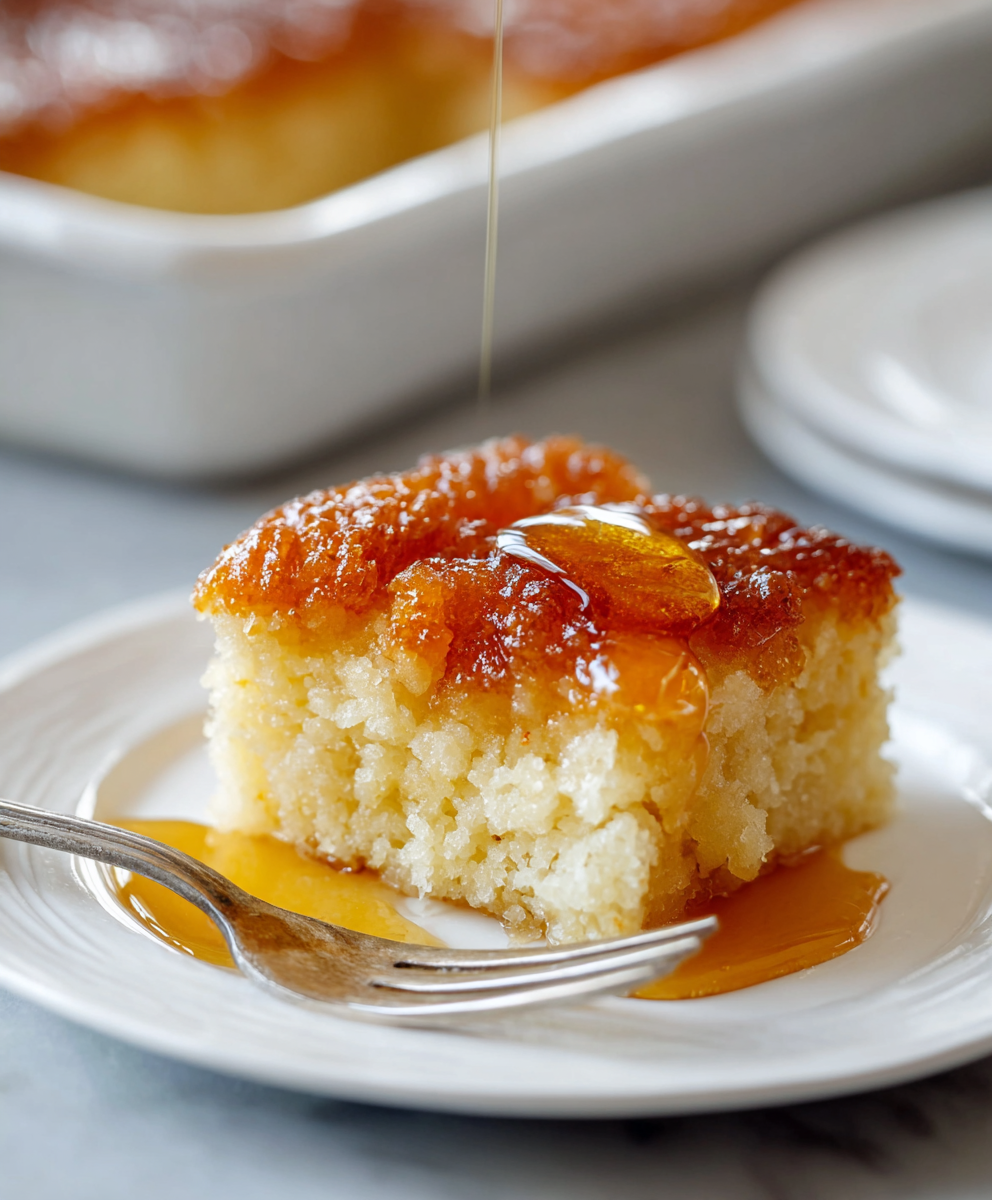 Vanilla Syrup Crinkle Squares