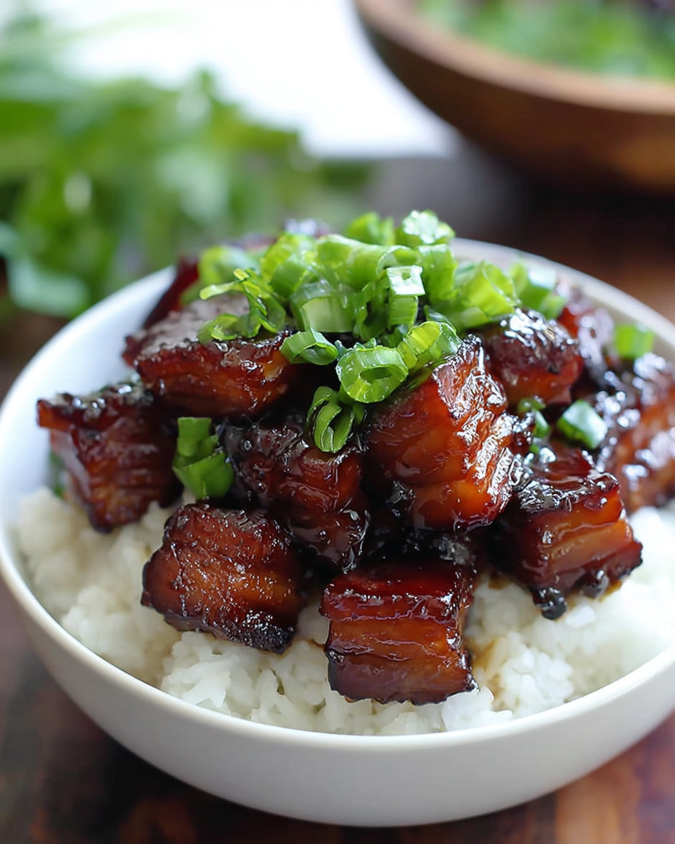 Glossy Vietnamese Pork Belly