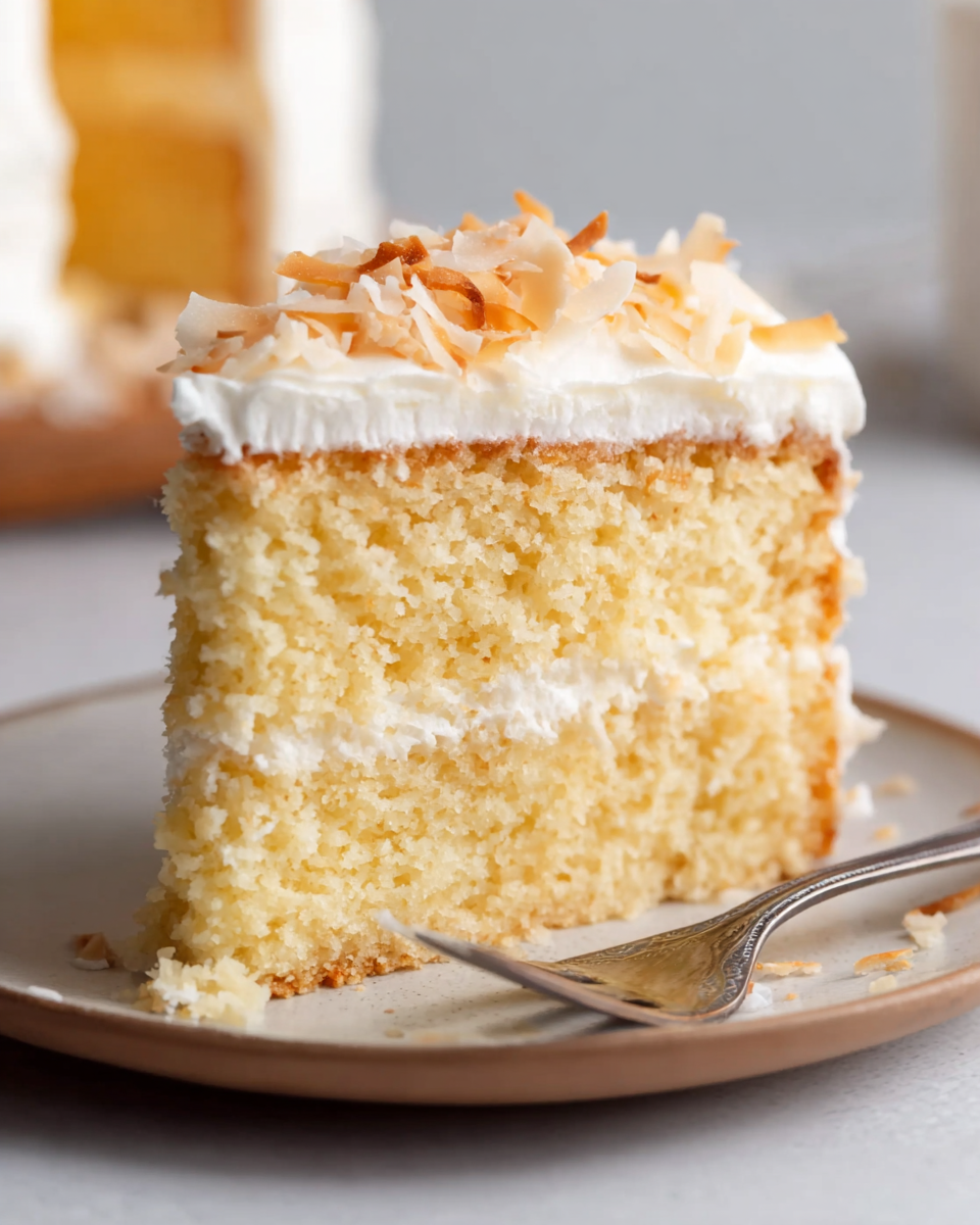 Coconut Tres Leches Cake