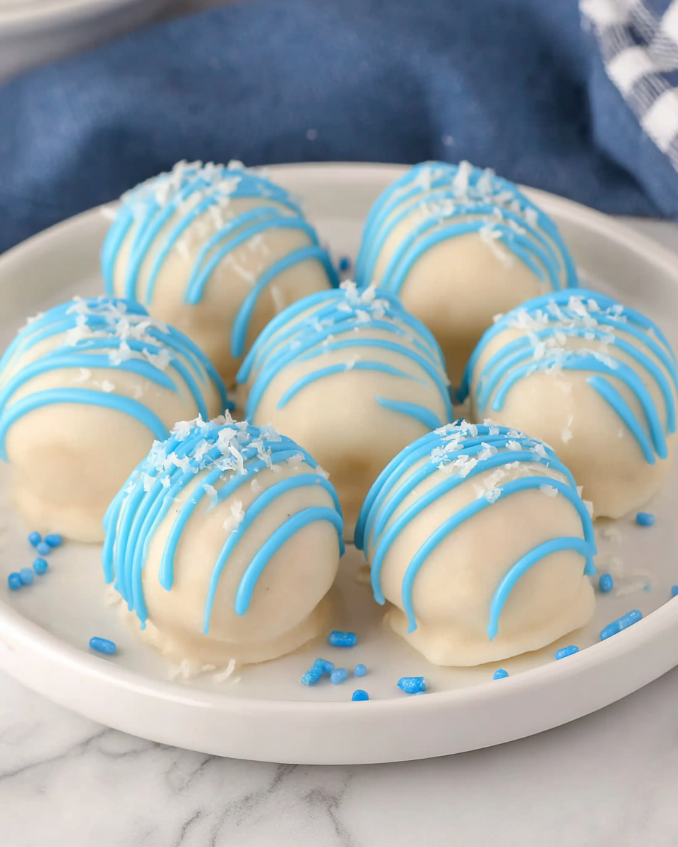Fun Coconut Cake Truffles