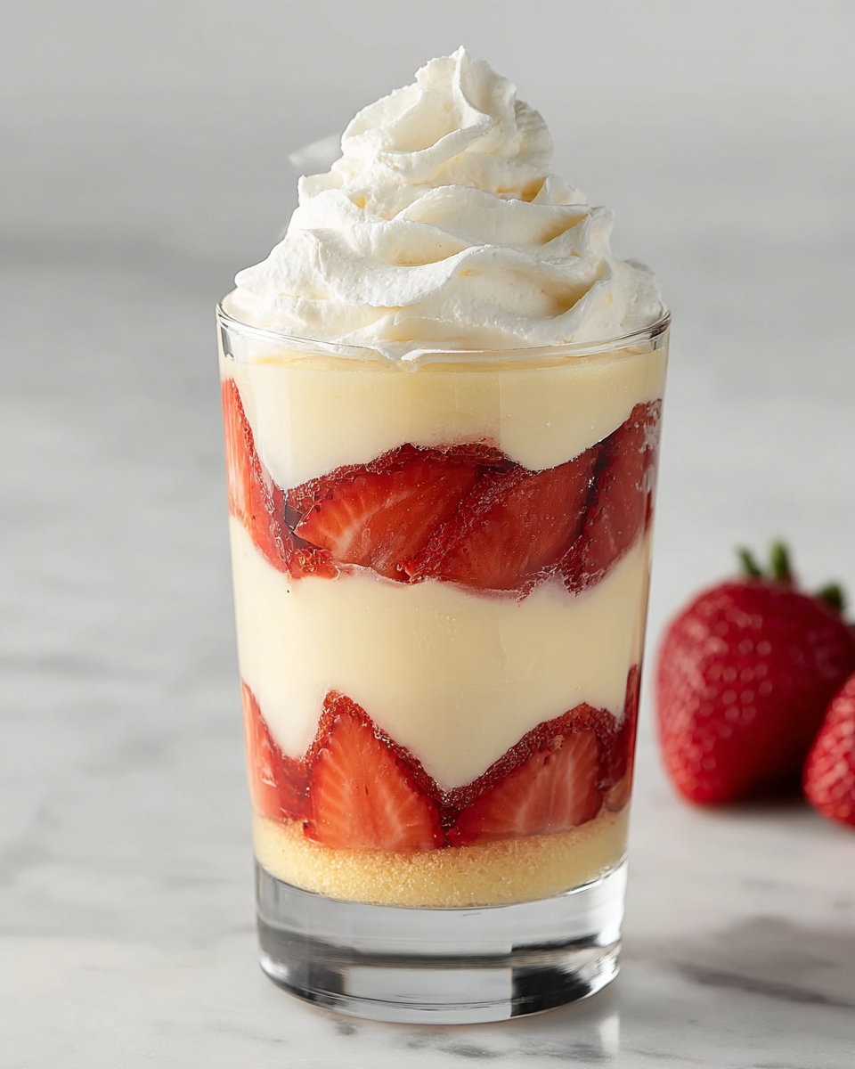 White Chocolate Mousse Parfaits