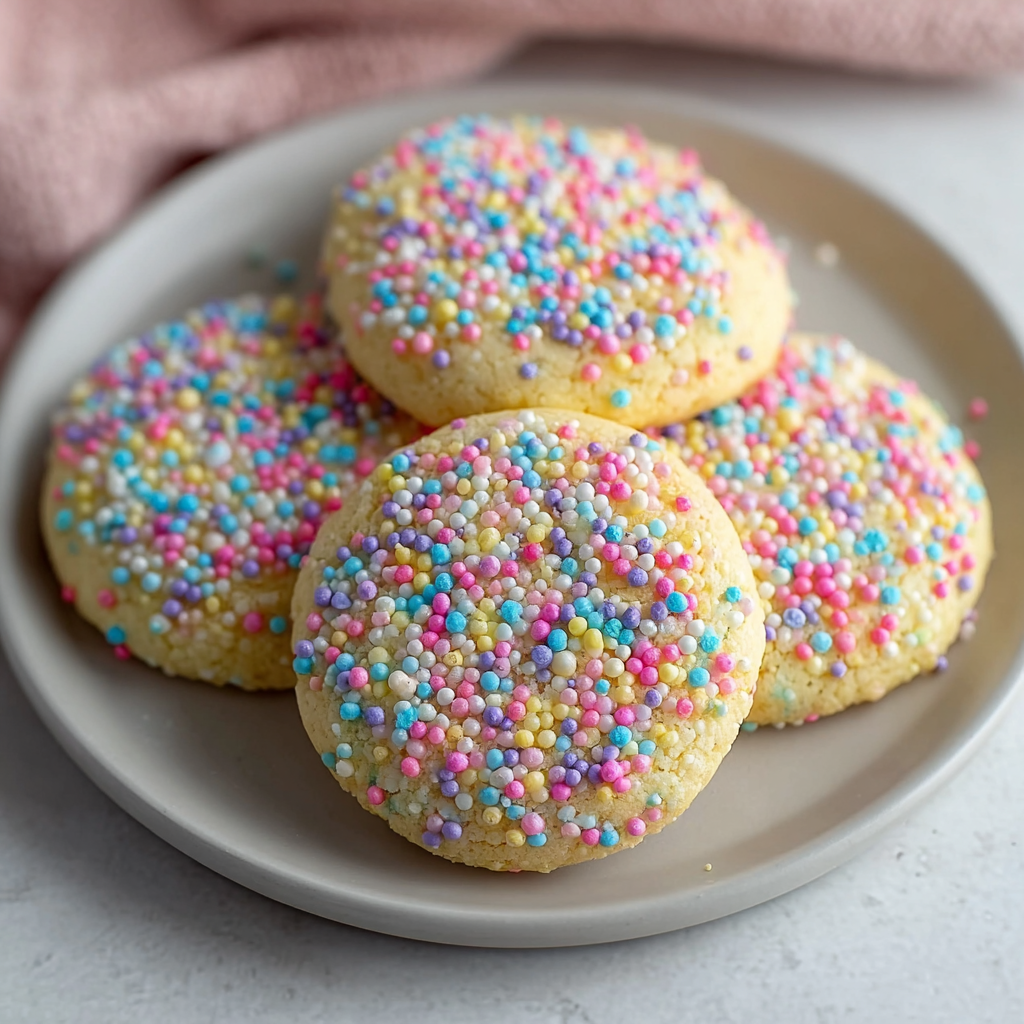 Springle Egg Vanilla Egg Sprinkle Cookies – MaryaneCuisine
