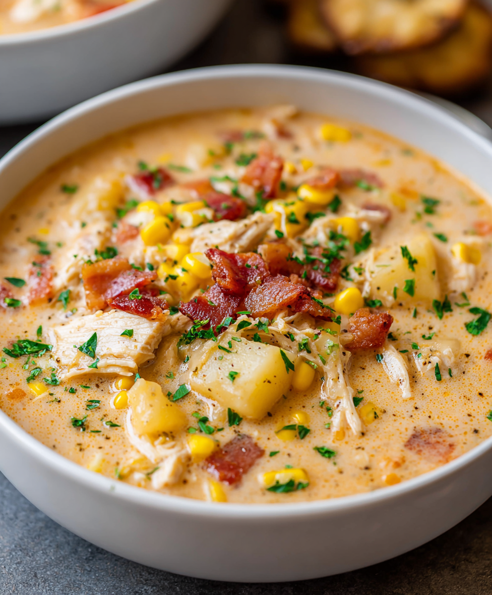 Creamy Chicken Corn Chowder