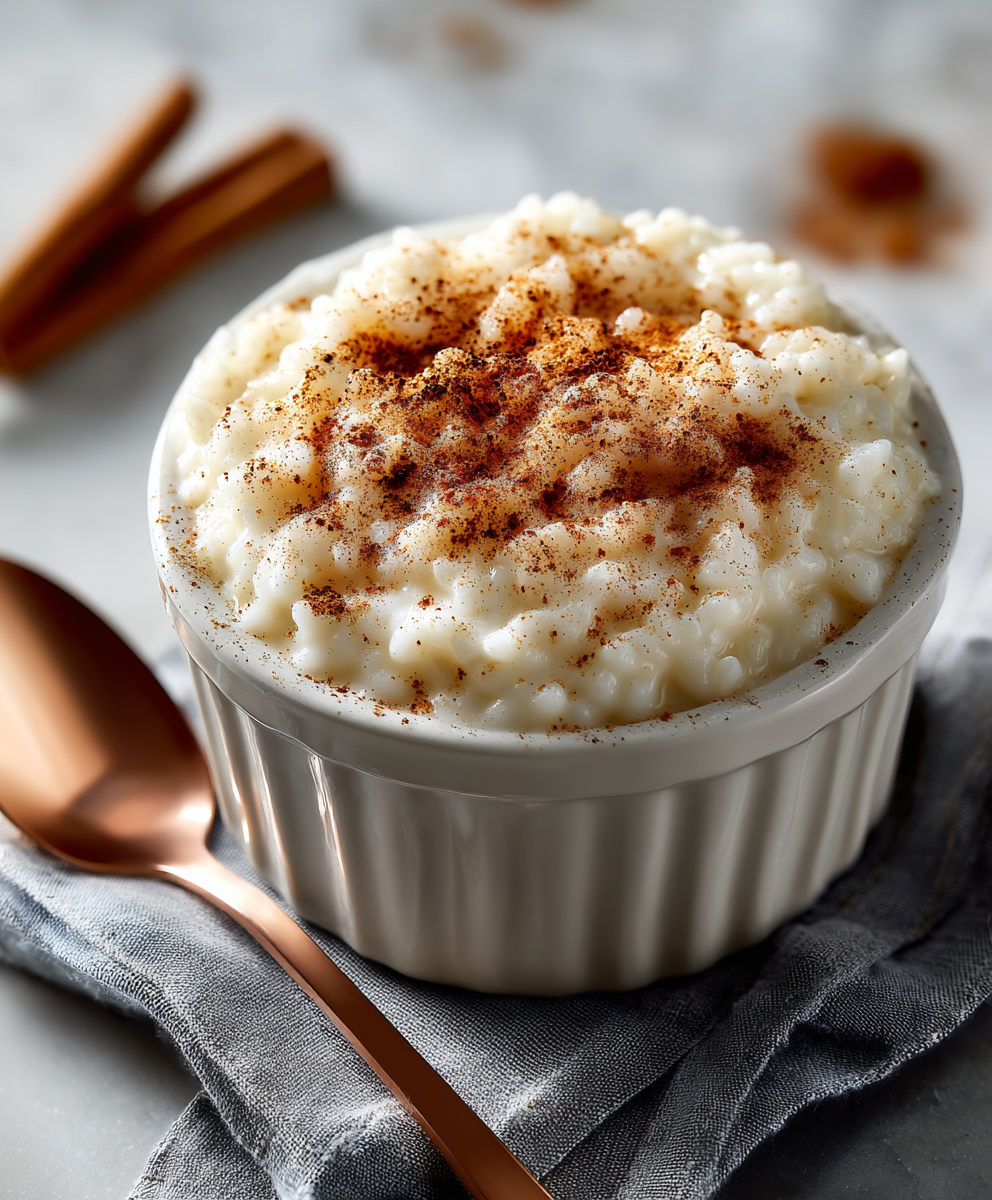 Creamy Cinnamon Rice Pudding