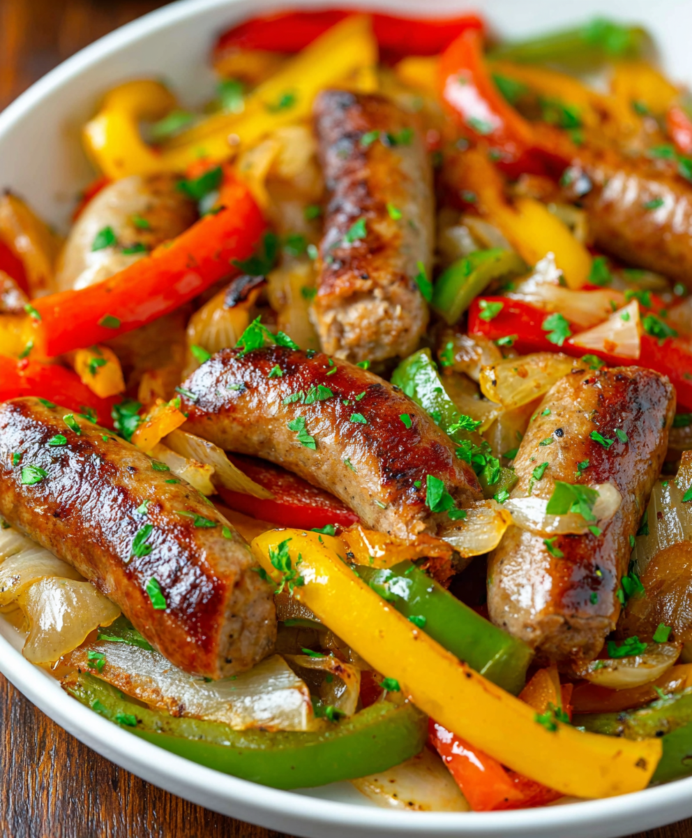 Italian Sausage with Peppers and Onions