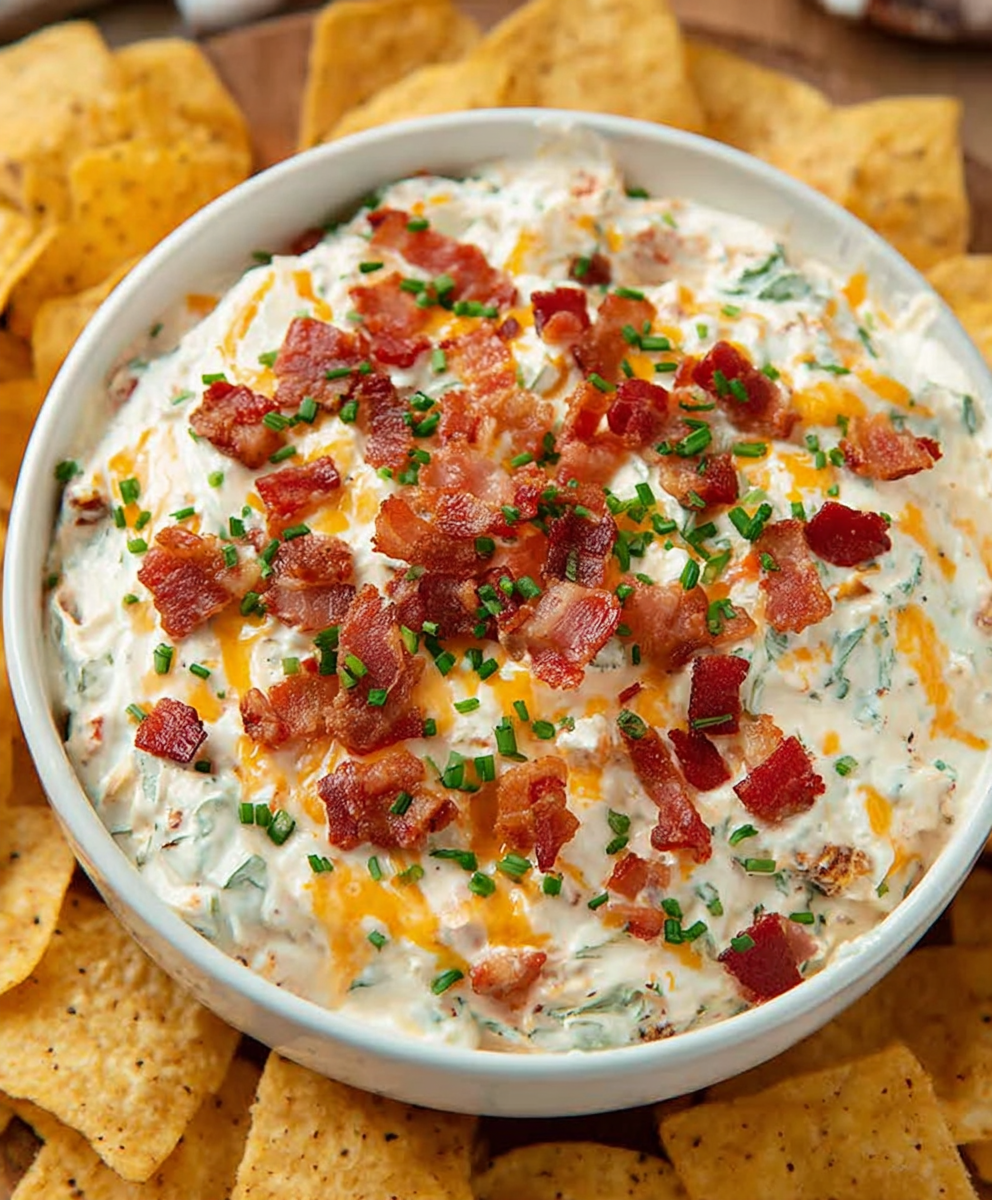 Loaded Bacon Cheddar Ranch Spread – MaryaneCuisine