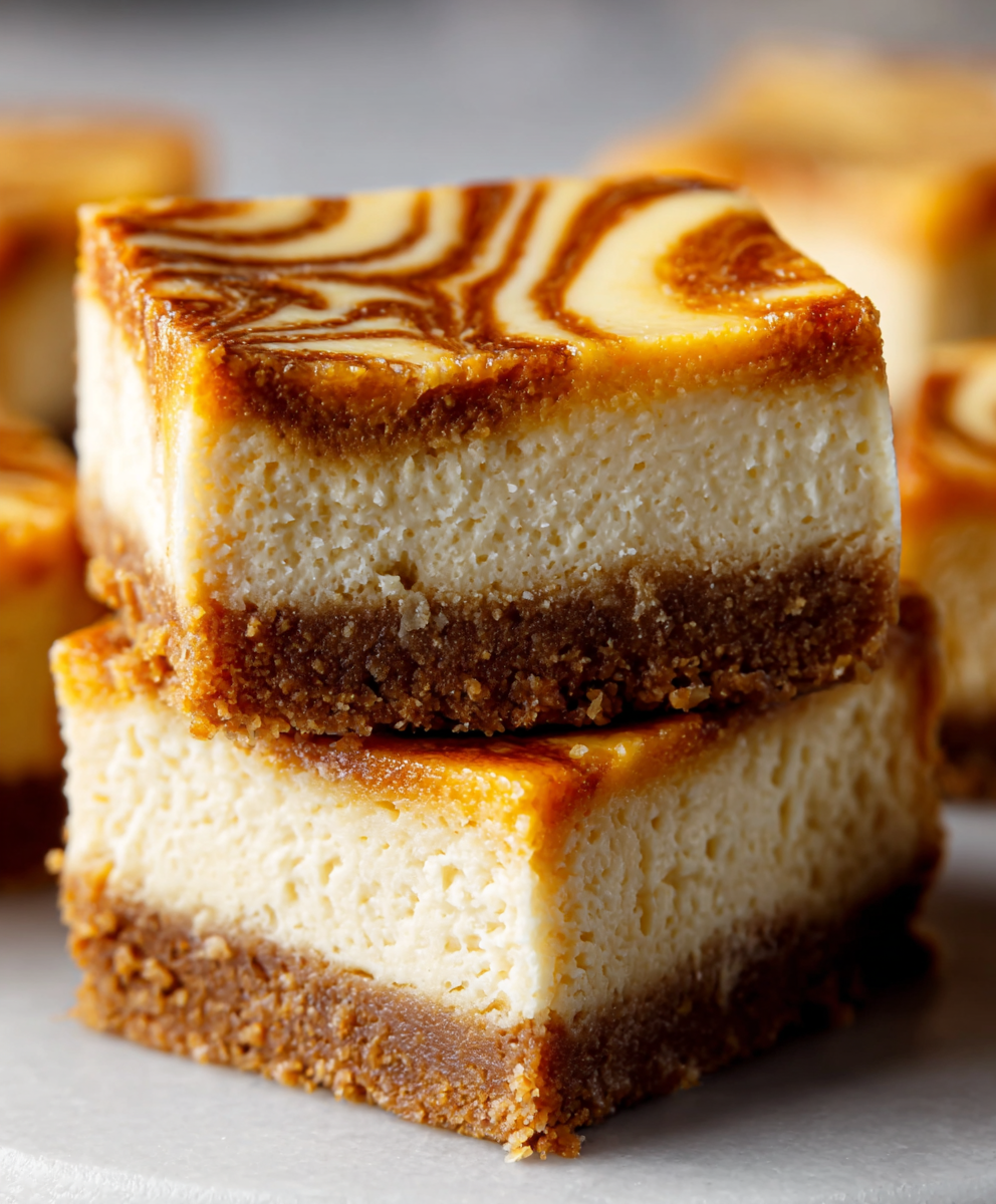 Sweet Potato Cheesecake Crumble Bars