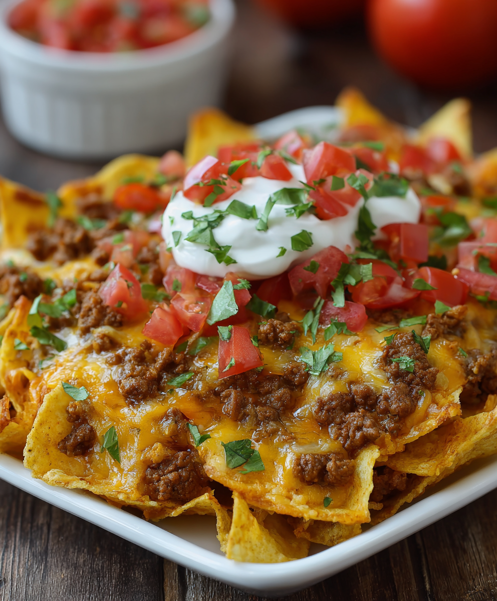 Walking Taco Chip Casserole